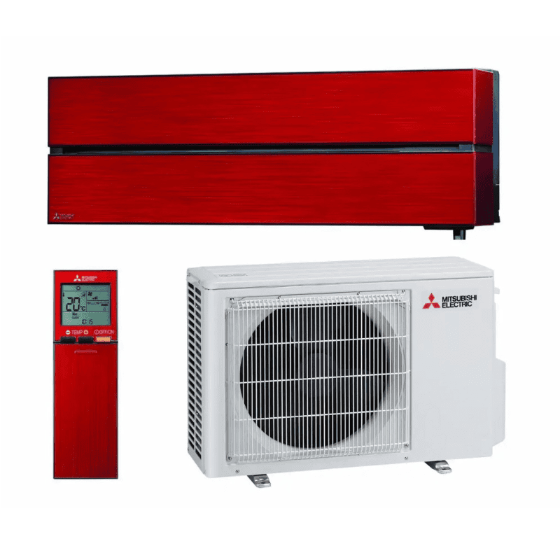 Mitsubishi Electric LN35 Rubiininpunainen ilmalämpöpumppu ExtraEnergia